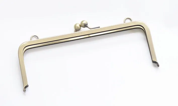 Purse Frame Brushed Brass Bag Hanger 22cm x 8cm