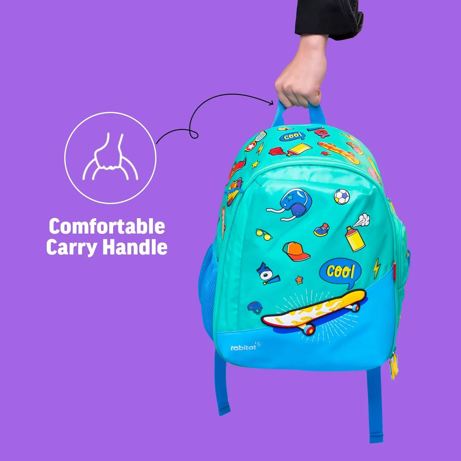 Rabitat Smash School Bag 14.5" - Diva