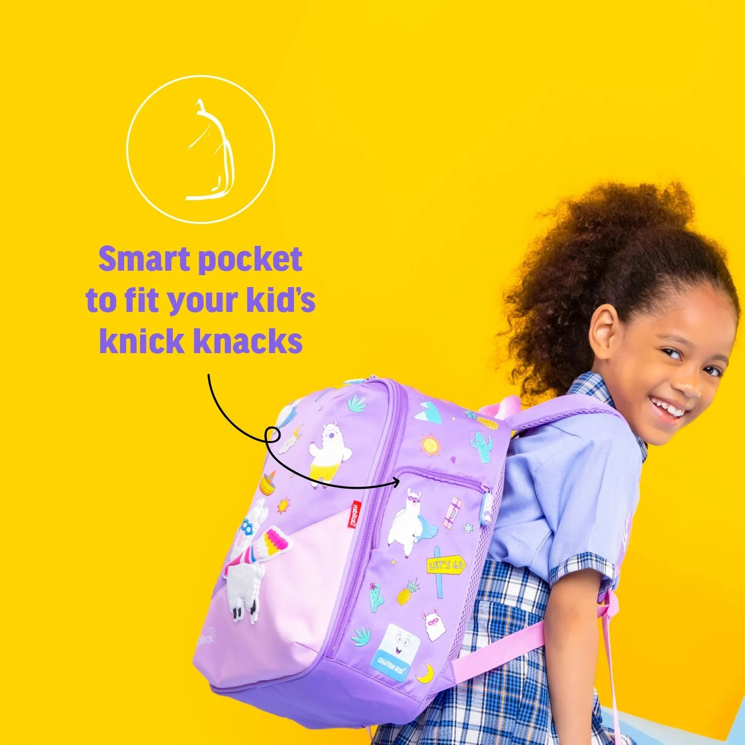 Rabitat Smash School Bag 14.5" - Diva