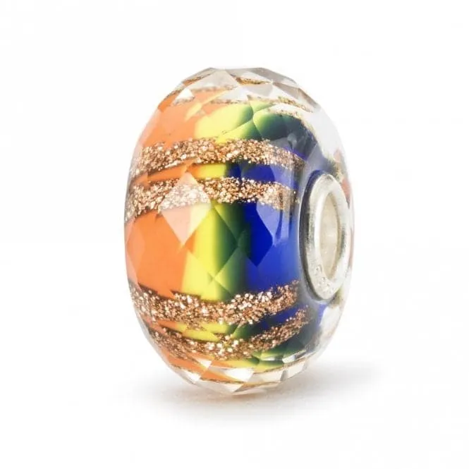 Rainbow Facet Bead TGLBE-30128