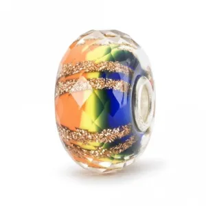Rainbow Facet Bead TGLBE-30128
