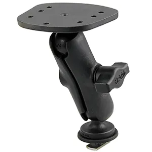 Ram Mount RAM Track Ball Mount with Marine Electronic Plate for the Eagle Cuda, FishEasy, Humminbird Piranha and Lowrance X-4
