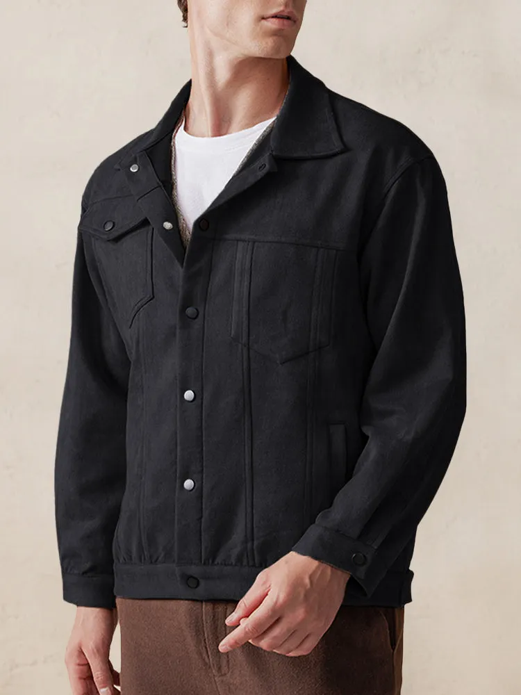 Retro Lightweight Suede Jacket