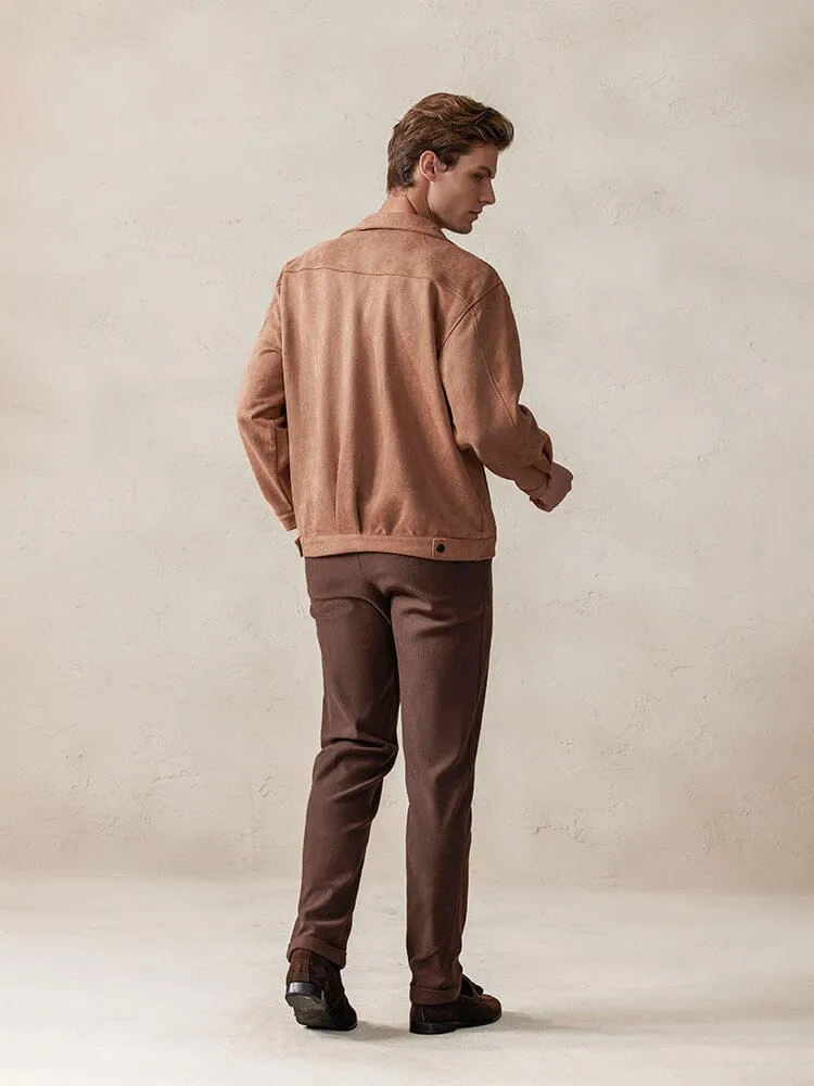 Retro Lightweight Suede Jacket