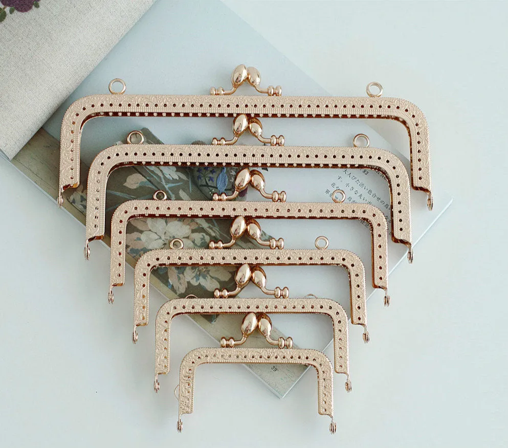 Retro Purse Frame Sewing Purse Frame Various Size 8.5/10.5/12.5/15.5/18/20cm (3"to 8")