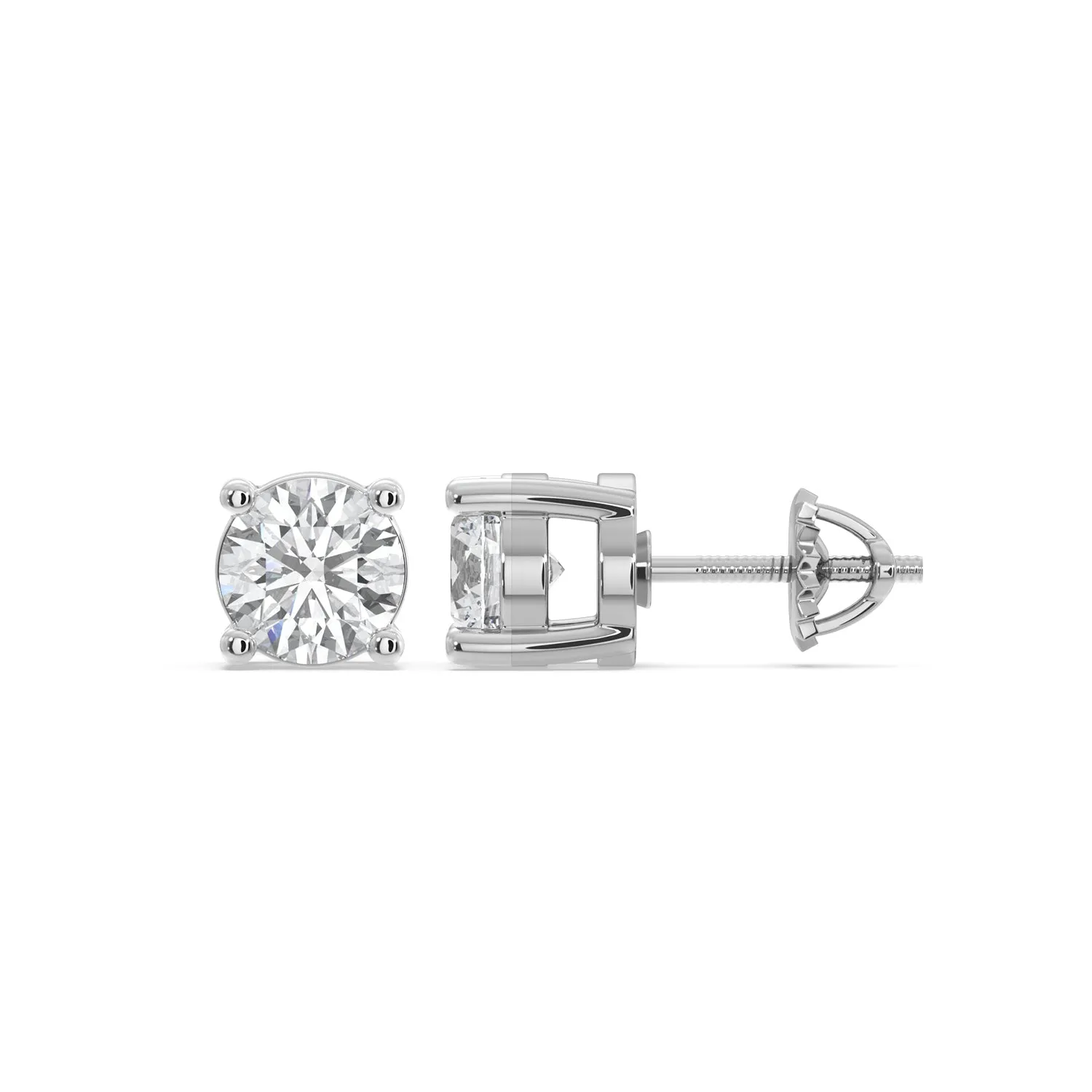 Salmy Solitaire Earring