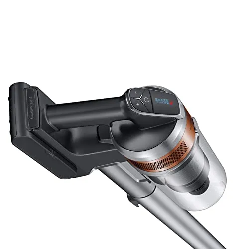 SAMSUNG Jet 75 Pet Cordless Stick Vacuum Cleaner, Lightweight w/ Turbo Brush, Mini Motorized Tool, Removable Battery, Powerful Cleaning for Hardwood Floors, Carpets, Area Rugs, VS20T7512N7/AA, Silver