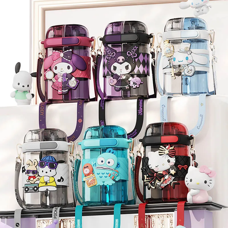 Sanrio Lolita Double Sided Water Bottle 640ML