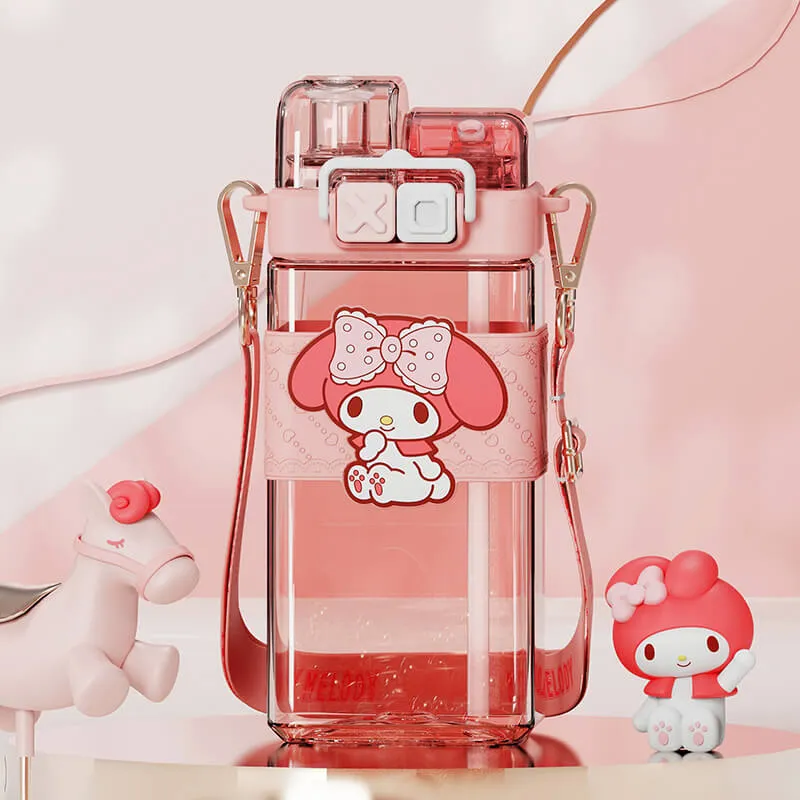Sanrio Punk Series Tritan Sipper Water Bottle 520ml