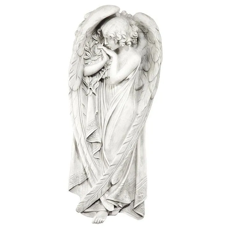 Santa Croce Angel Medium Wall Sculpture by Design Toscano