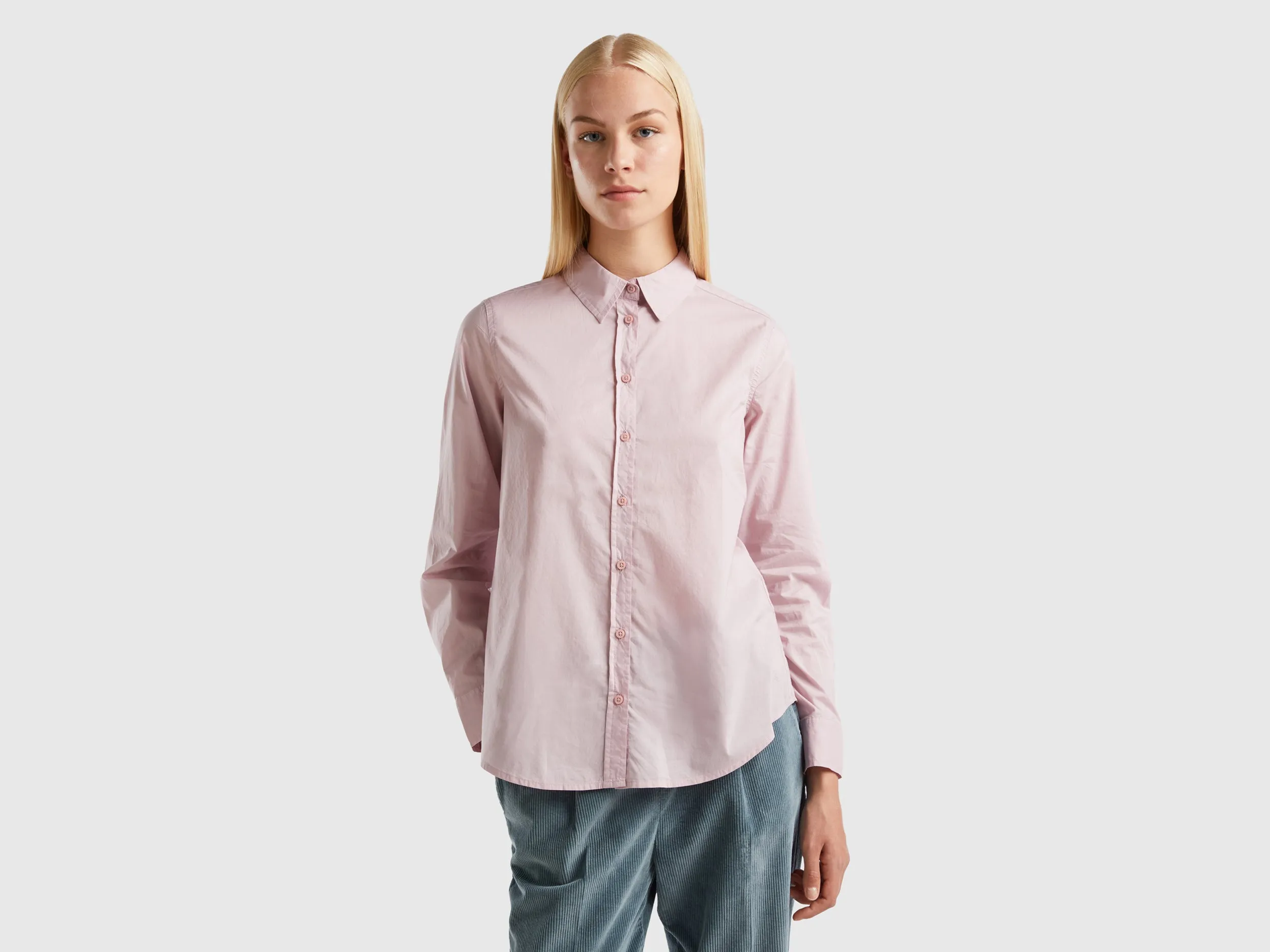 Shirt in lightweight cotton