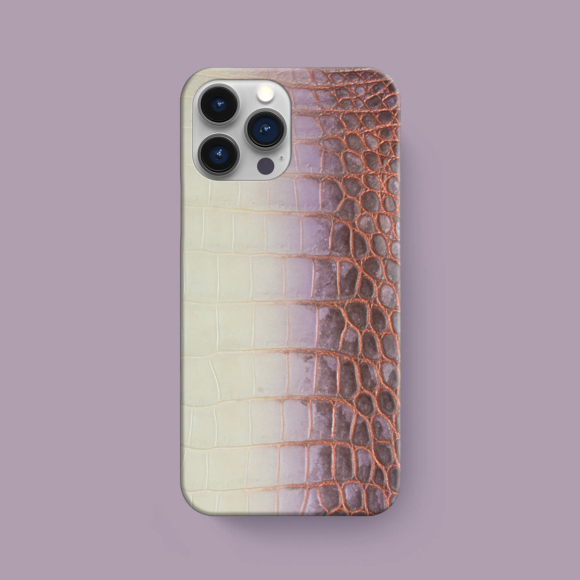 Slim Case 1/1 Lava For iPhone 16 Pro Max In Himalayan Crocodile