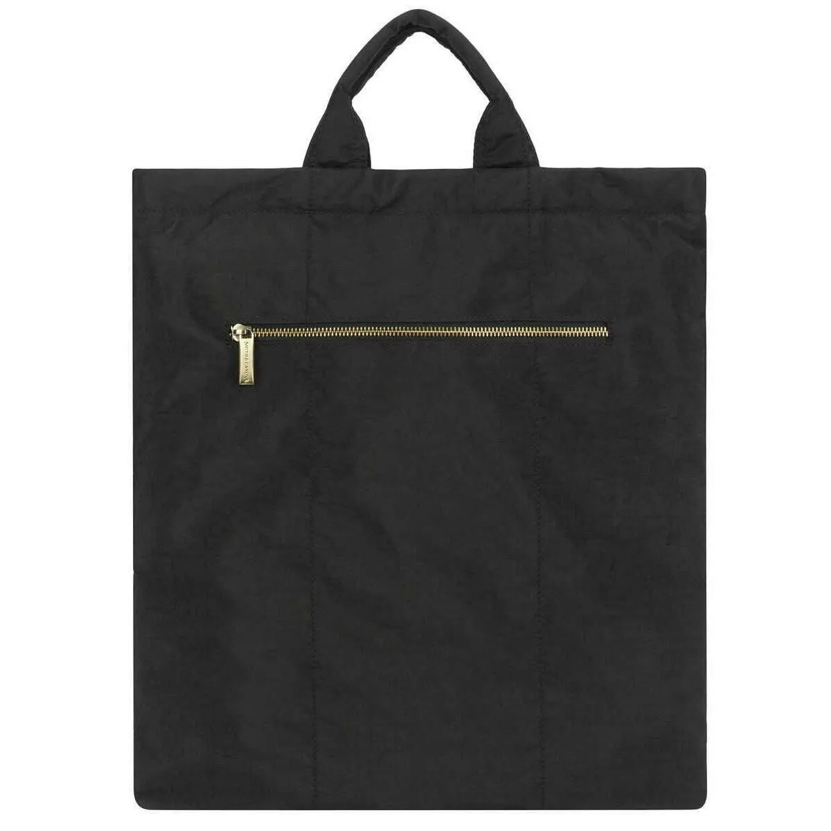 Smith and Canova Portrait Nylon Tote - Black
