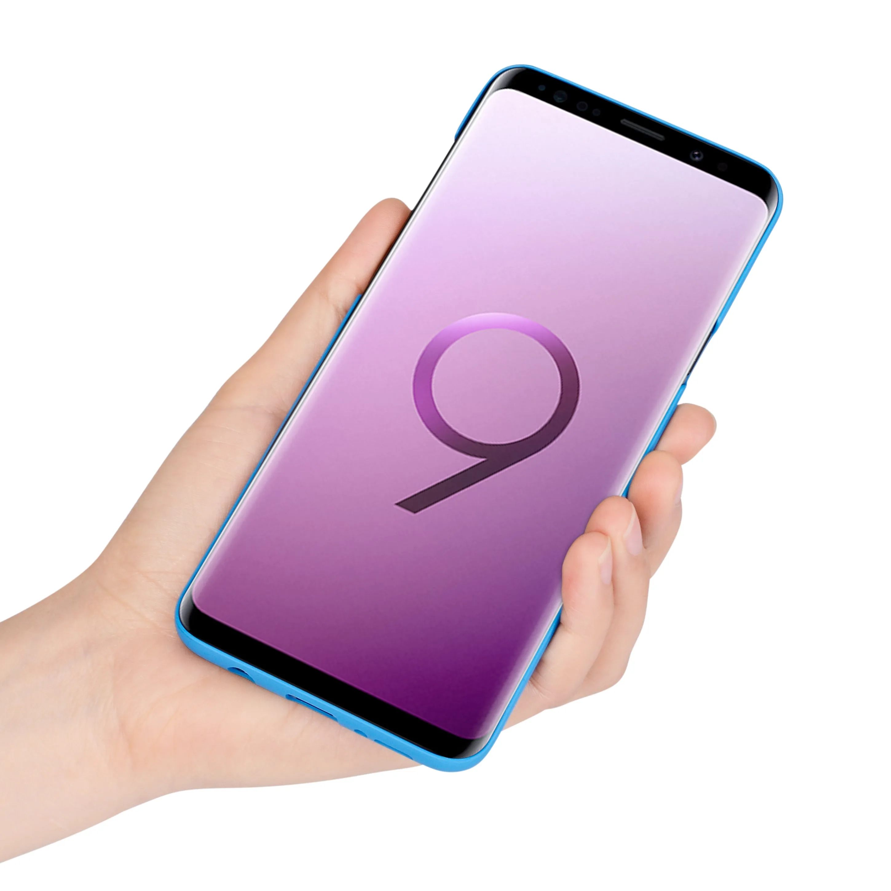 Soft touch coated hard PC case for Samsung S9/S9 Plus