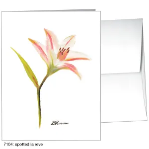 Spotted La Reve, Greeting Card (7104)