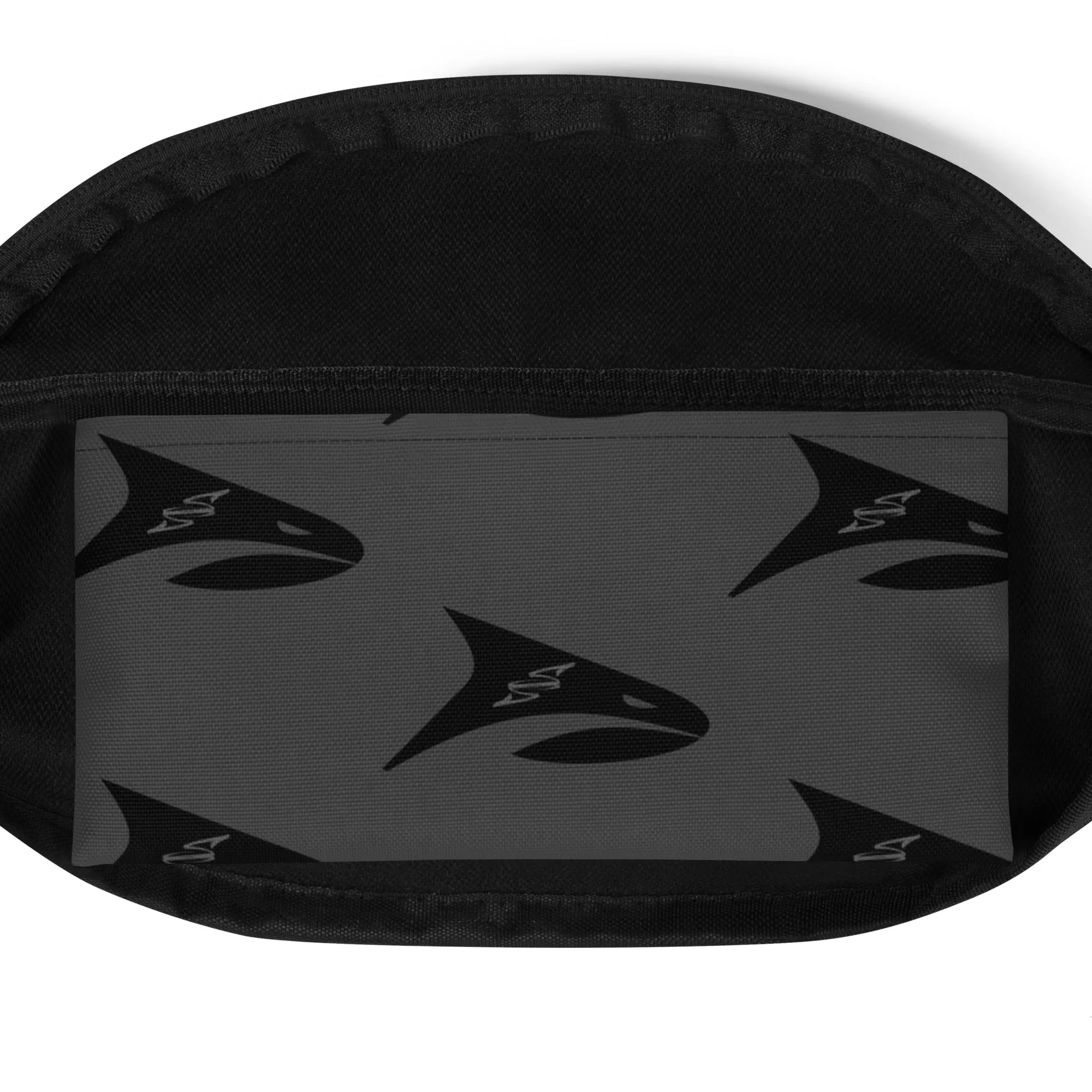 SPRY SZN Black Shark Charcoal Fanny Pack