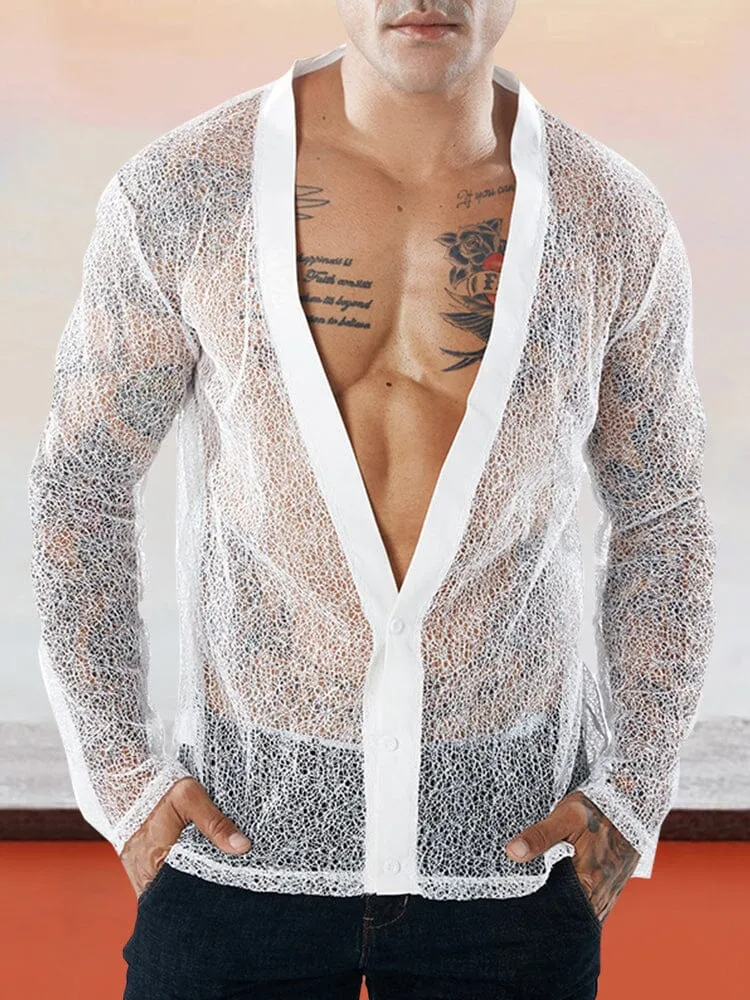 Stylish Lightweight Mesh Shirt