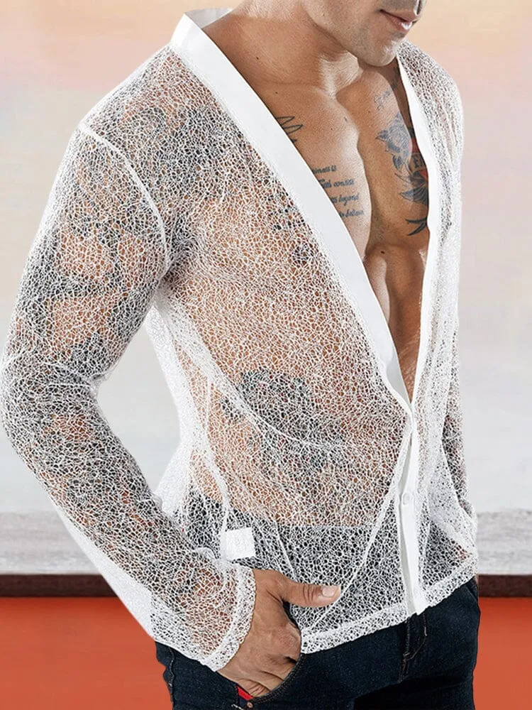 Stylish Lightweight Mesh Shirt