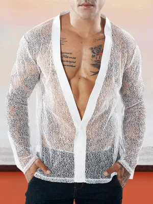 Stylish Lightweight Mesh Shirt