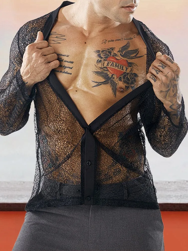 Stylish Lightweight Mesh Shirt