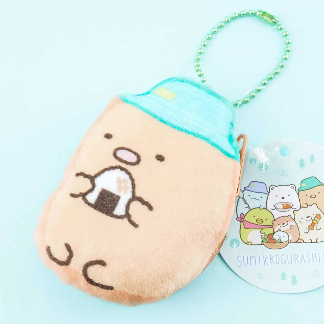Sumikko Gurashi Mini Pouch Charm - Tonkatsu & Onigiri