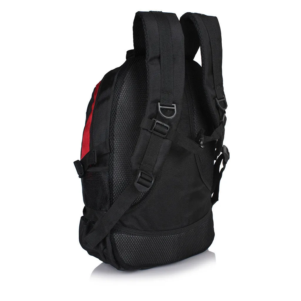 Suntop A33 19 L Backpack(Black and Red)