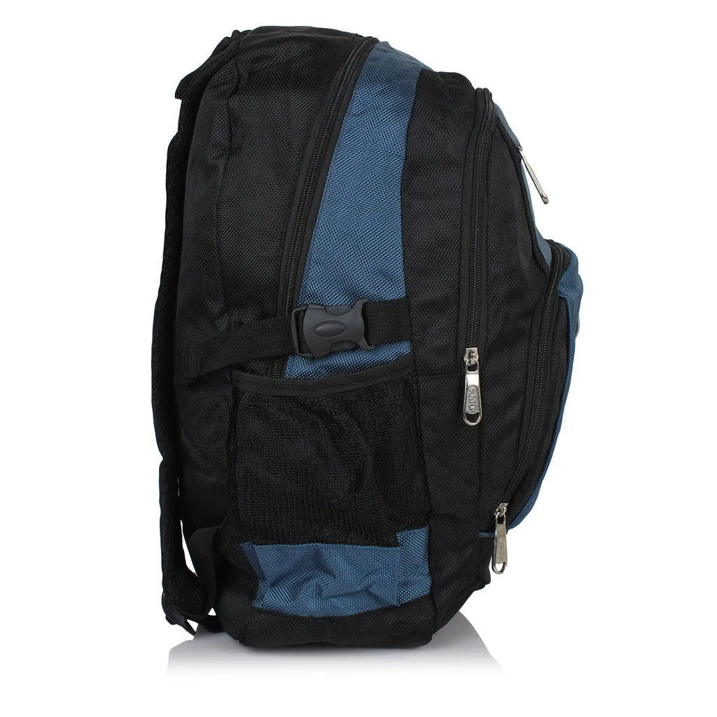 Suntop A36 17 L Backpack(Sky Blue and Black)