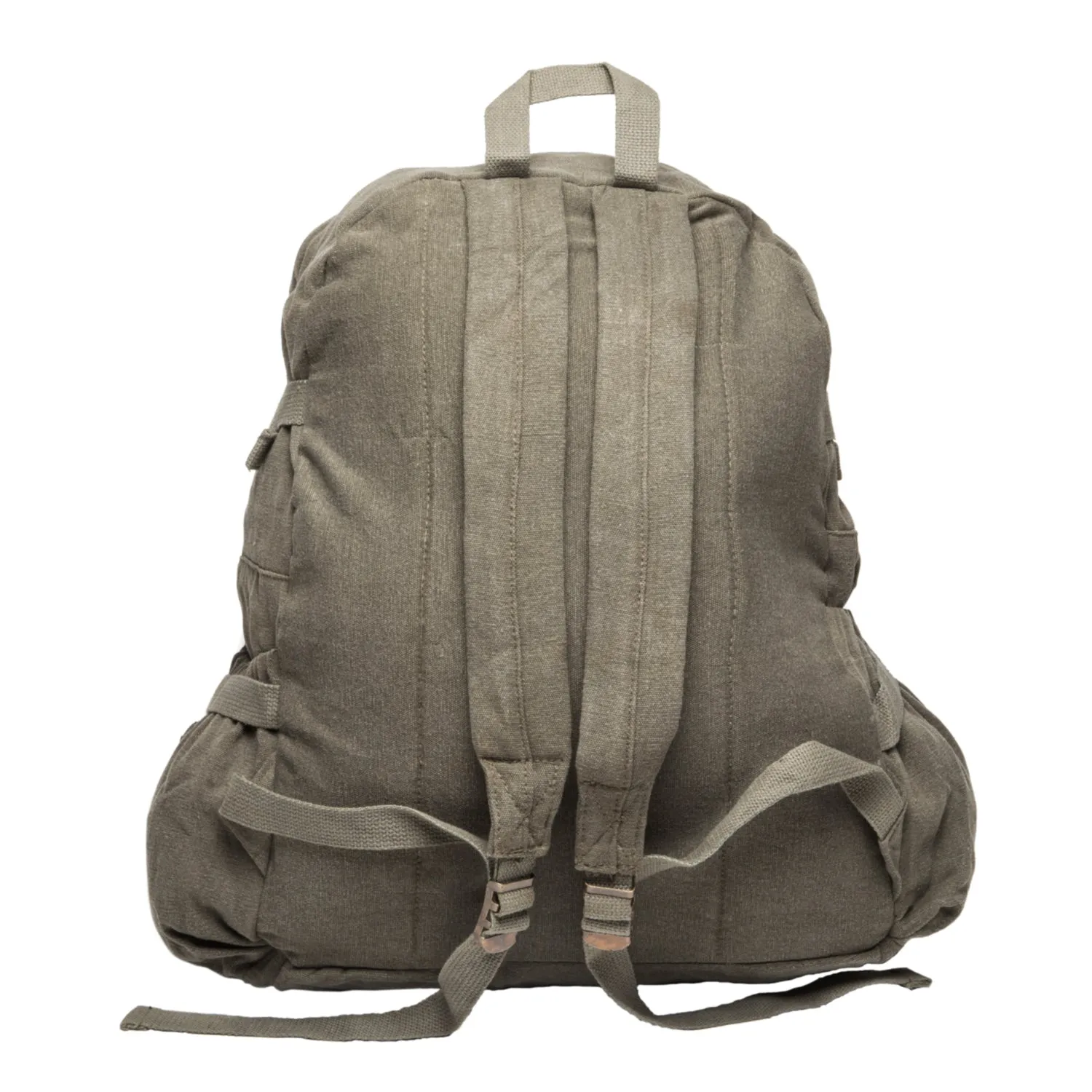 Super Mom Army Sport Heavyweight Canvas Backpack Bag