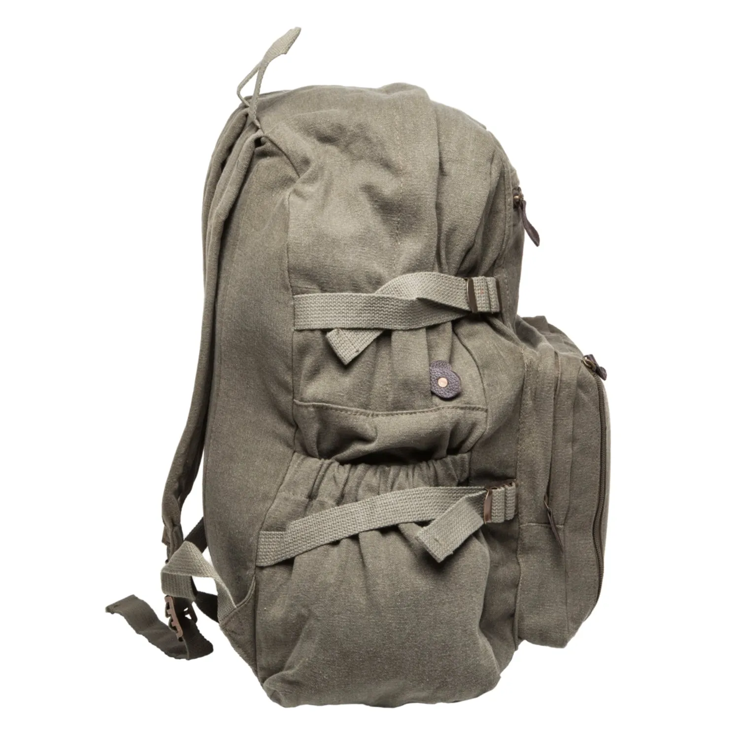 Super Mom Army Sport Heavyweight Canvas Backpack Bag
