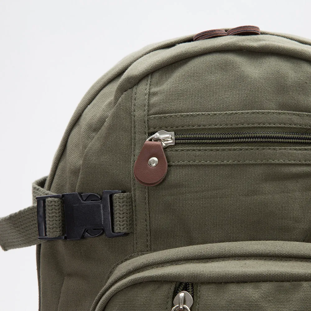 Super Mom Army Sport Heavyweight Canvas Backpack Bag
