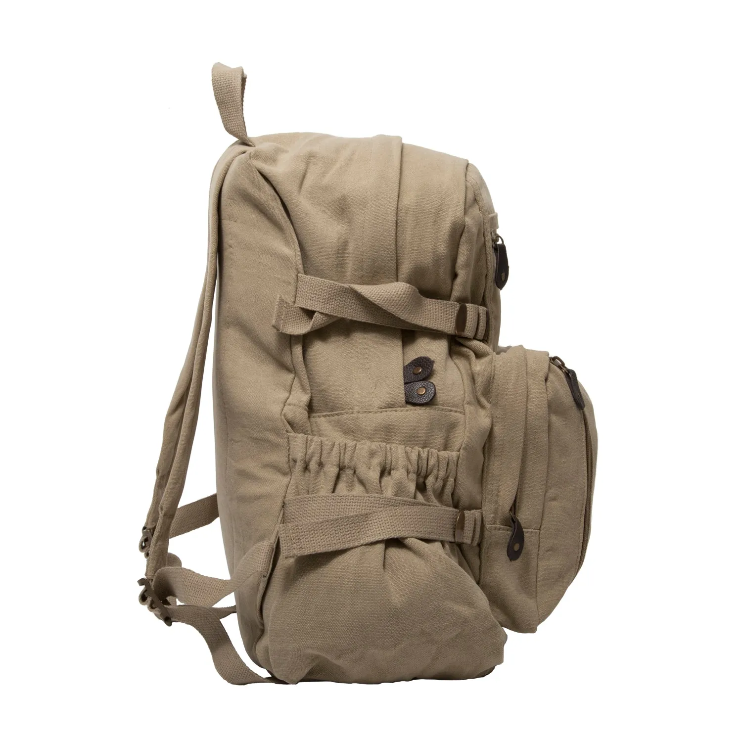 Super Mom Army Sport Heavyweight Canvas Backpack Bag