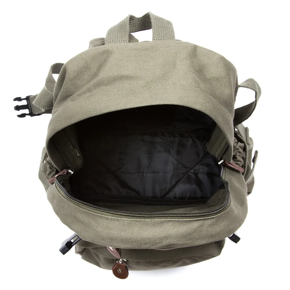Super Mom Army Sport Heavyweight Canvas Backpack Bag