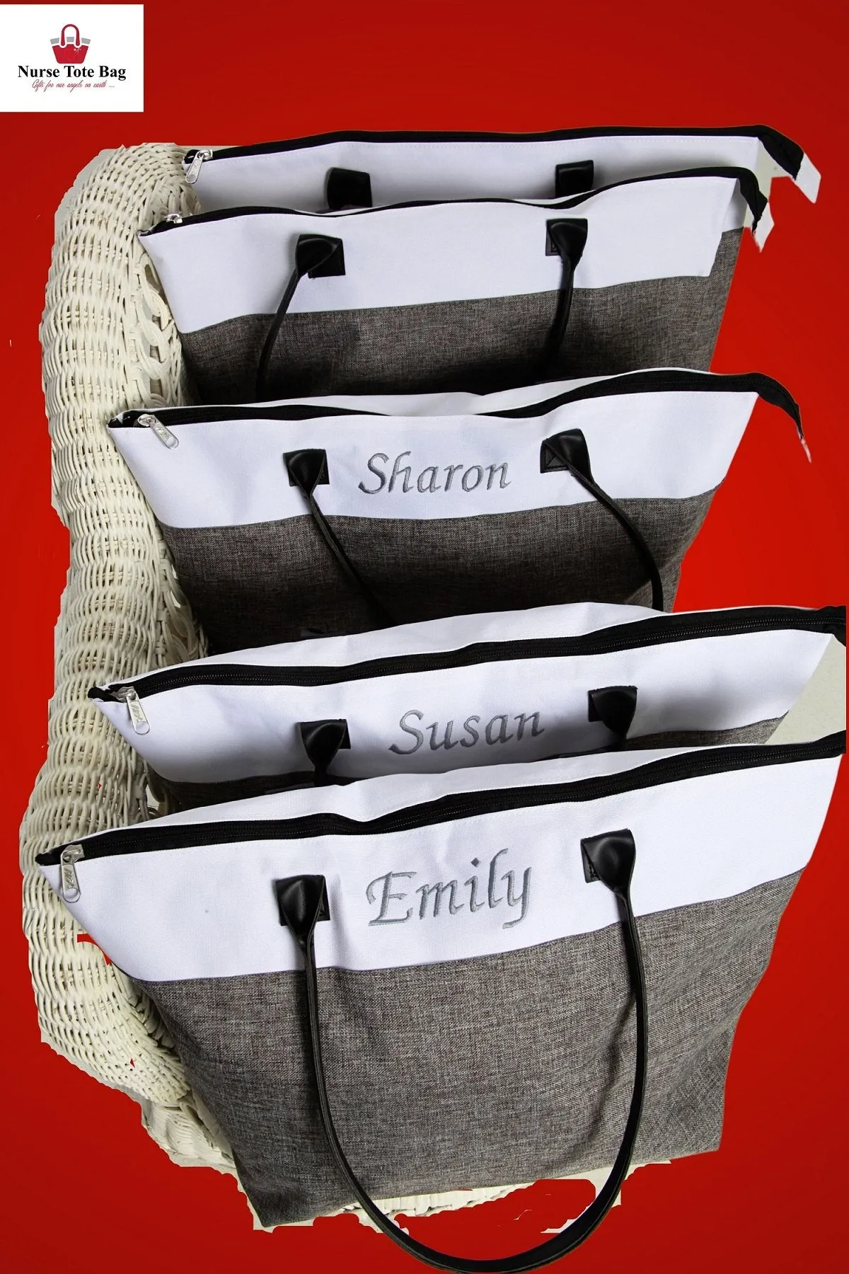 Teacher Tote Bags - Personalized Tote Bags | Grade School Teacher, Substitute, College Professor
