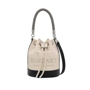 THE COLORBLOCK LEATHER BUCKET BAG