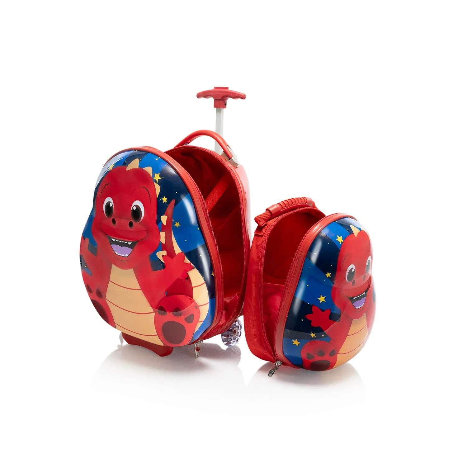 Travel Tots Kids Luggage & Backpack Set - Dinosaur