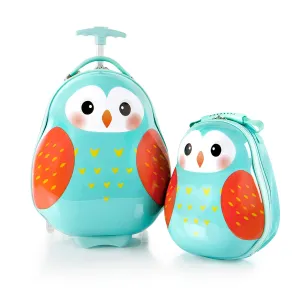 Travel Tots Kids Luggage & Backpack Set - Owl
