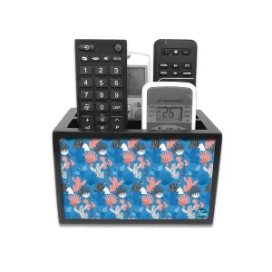 TvRemote Control Caddy Organizer - Pink Cactus