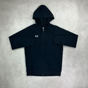 Under Armour Rival Fleece Full Zip Jacket Black