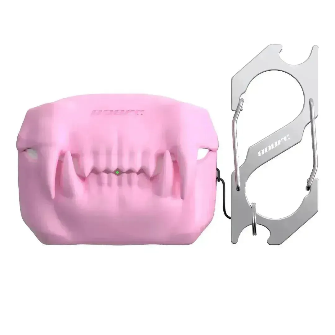 Vampire Teeth Halloween Theme Case (For Airpods)