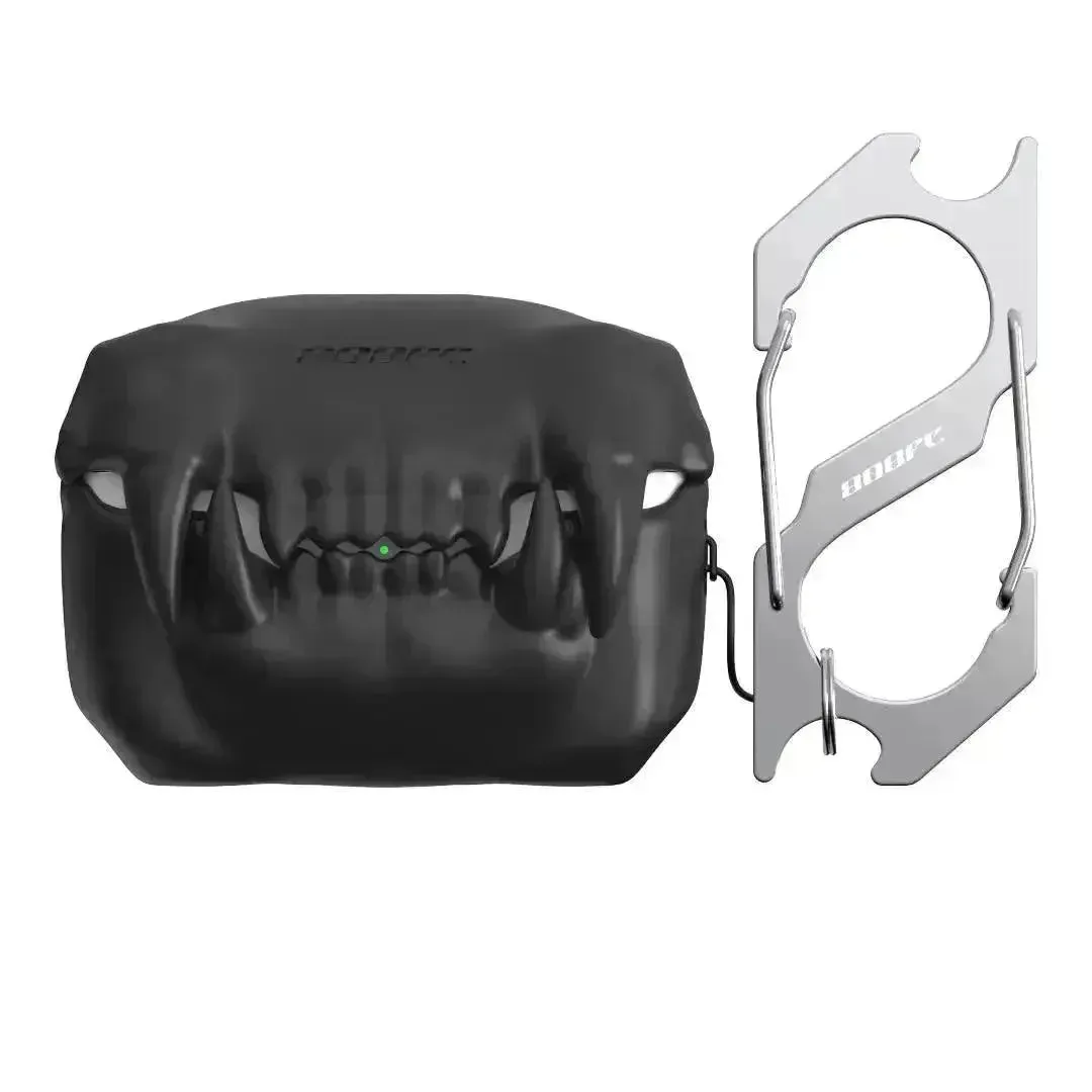 Vampire Teeth Halloween Theme Case (For Airpods)