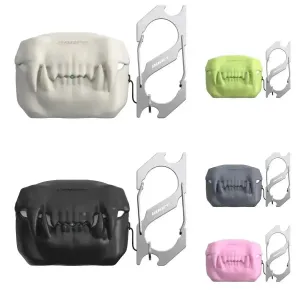 Vampire Teeth Halloween Theme Case (For Airpods)