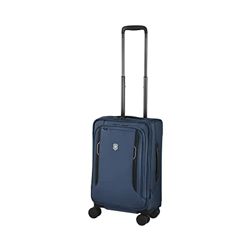 Victorinox WT 6.0 Softside Spinner Luggage, Blue, Expandable Carry-On