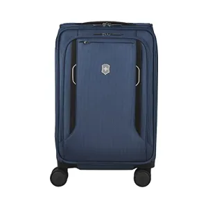 Victorinox WT 6.0 Softside Spinner Luggage, Blue, Expandable Carry-On