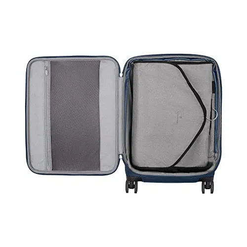 Victorinox WT 6.0 Softside Spinner Luggage, Blue, Expandable Carry-On