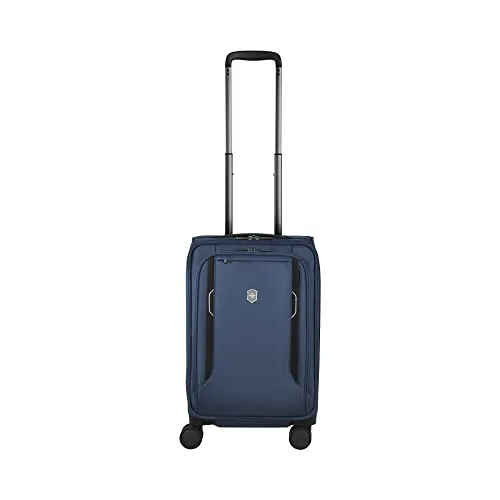 Victorinox WT 6.0 Softside Spinner Luggage, Blue, Expandable Carry-On