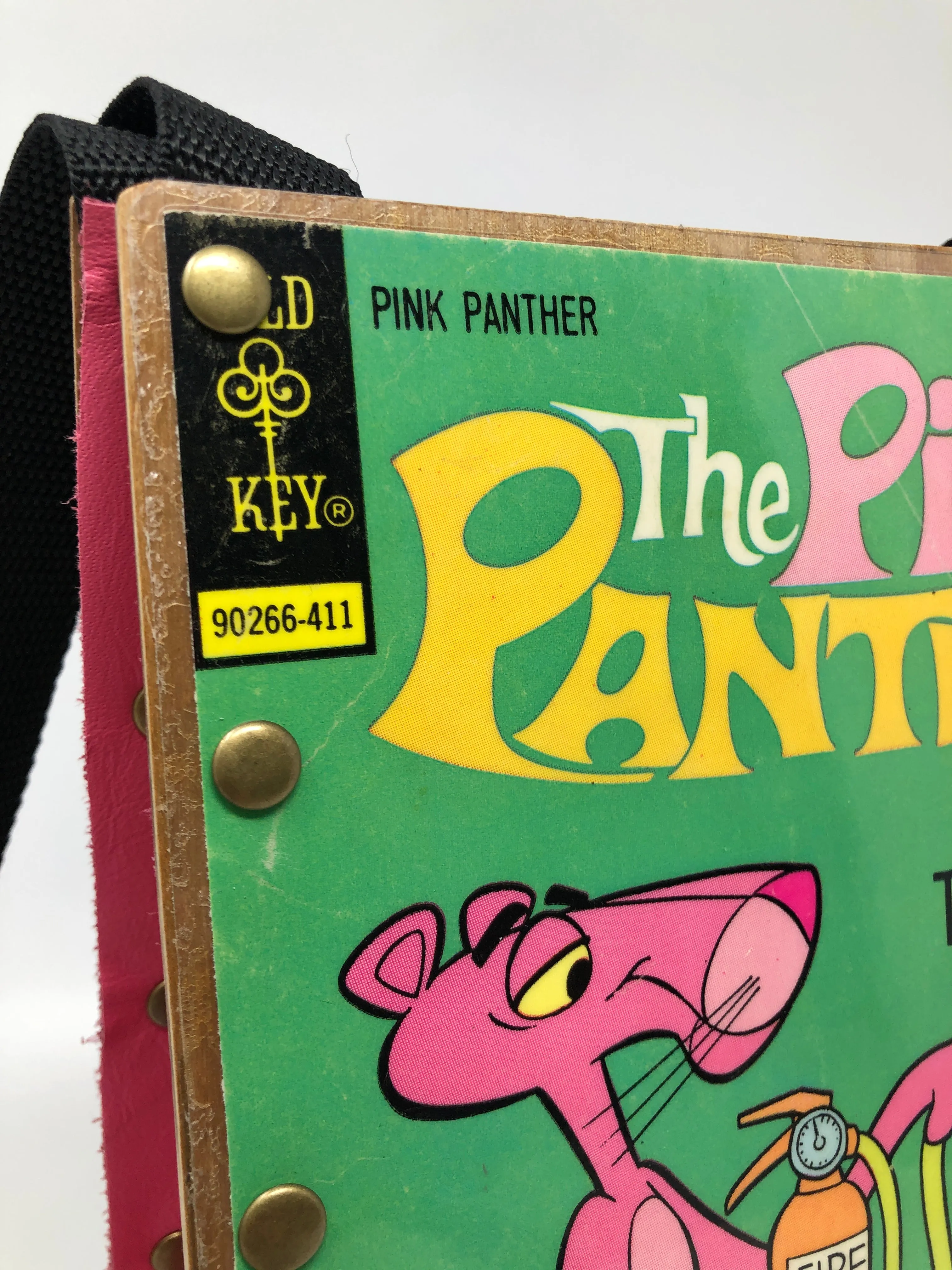 Vintage Gold Key Cartoon Comic Book Purse - The Pink Panther and The Inspector November 1974
