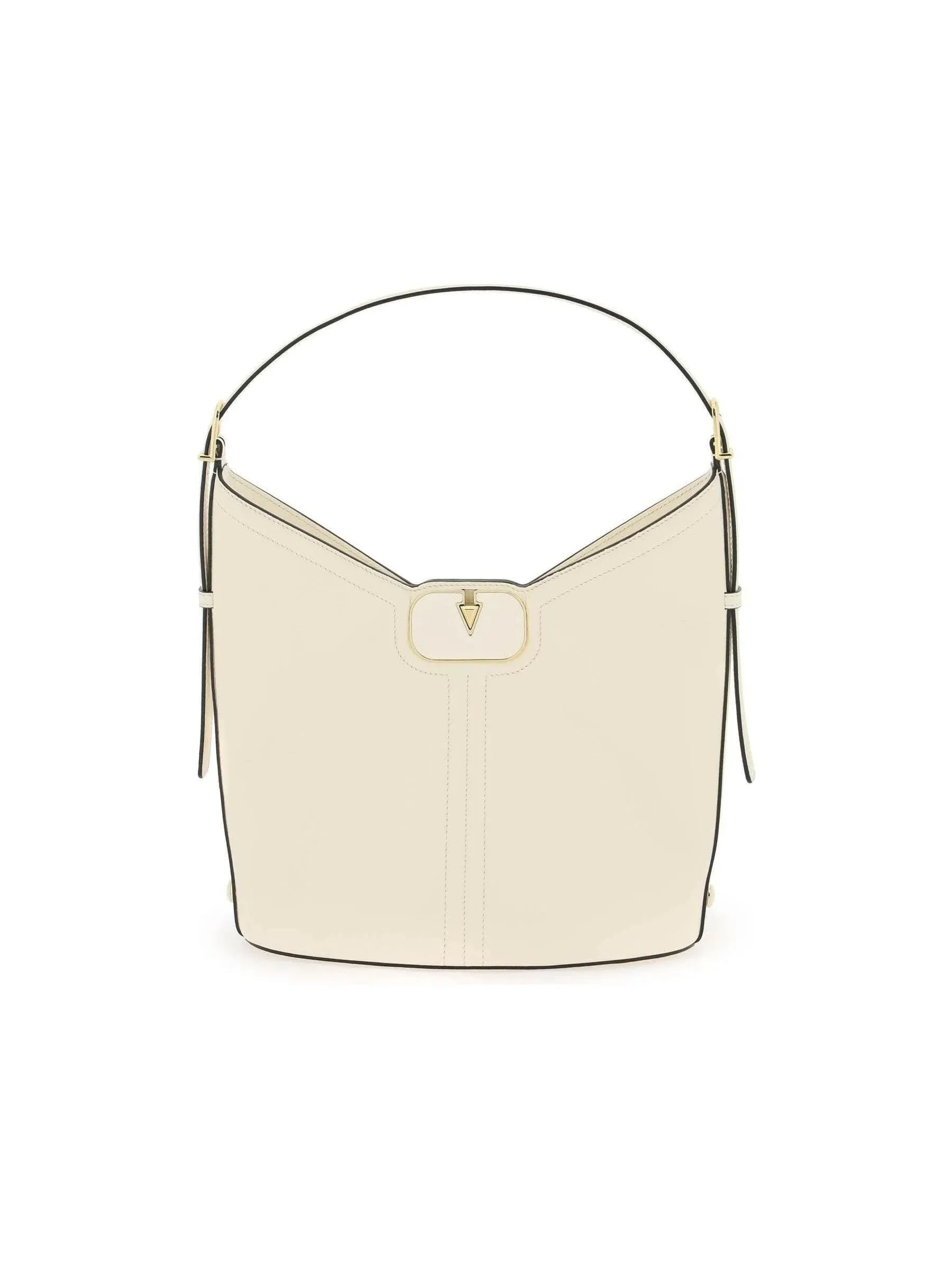VLogo Hobo Bag in Leather