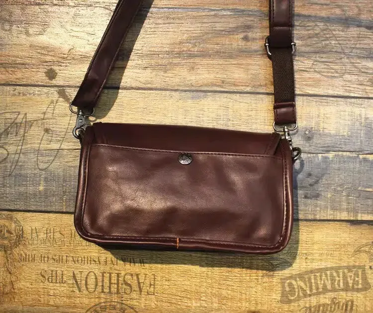 Vvsha  Christmas Gift Messenger Leather Shoulder Bag