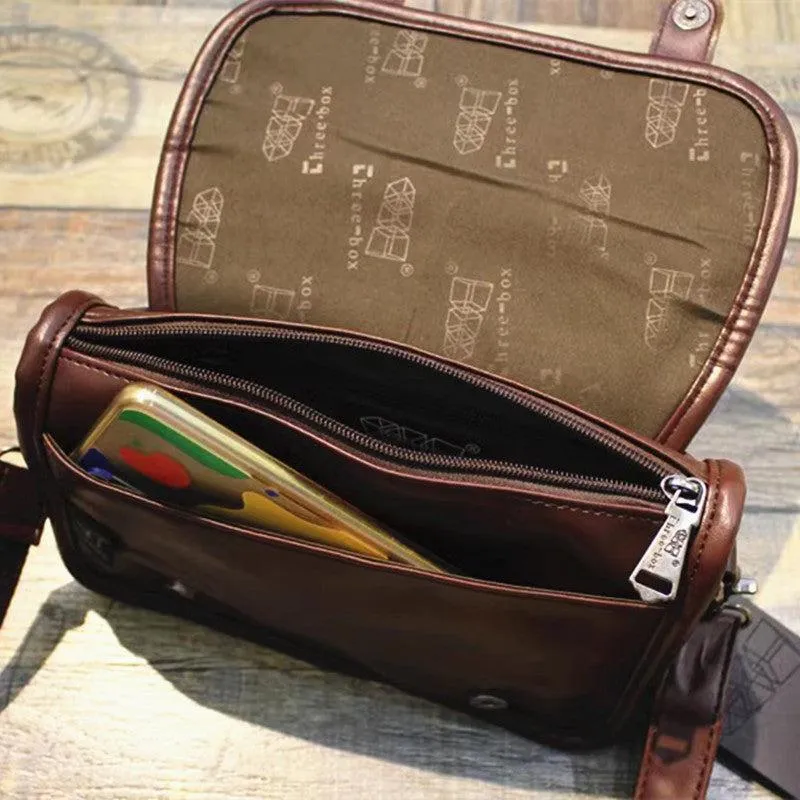 Vvsha  Christmas Gift Messenger Leather Shoulder Bag