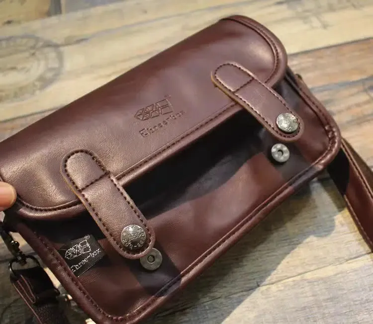 Vvsha  Christmas Gift Messenger Leather Shoulder Bag